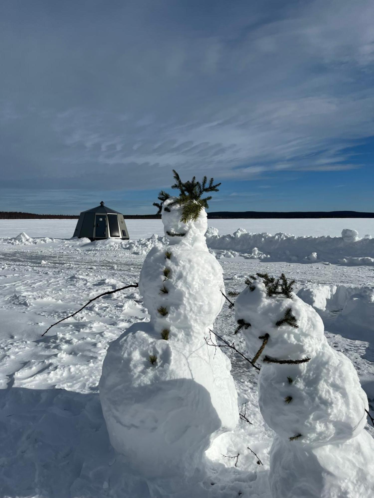 Vikajaervi Lake View Experience Igloos Рованиеми Екстериор снимка
