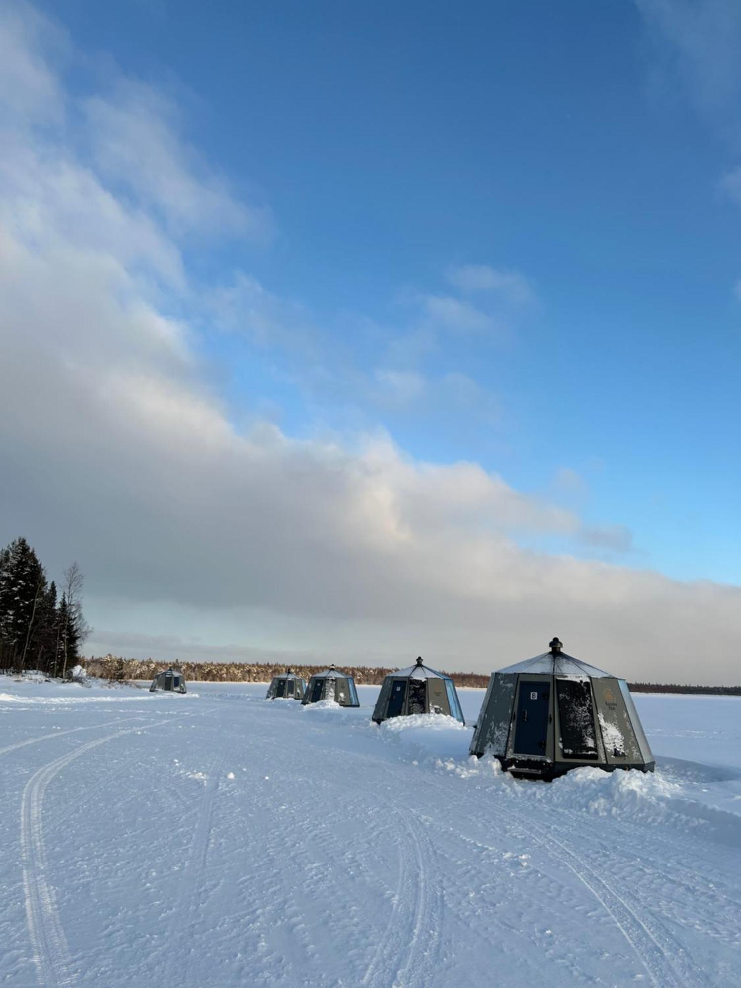 Vikajaervi Lake View Experience Igloos Рованиеми Екстериор снимка